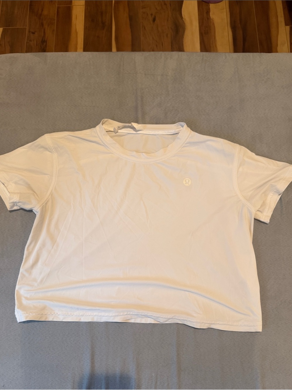 lululemon athletica Cream Short-Sleeve Crew Tee